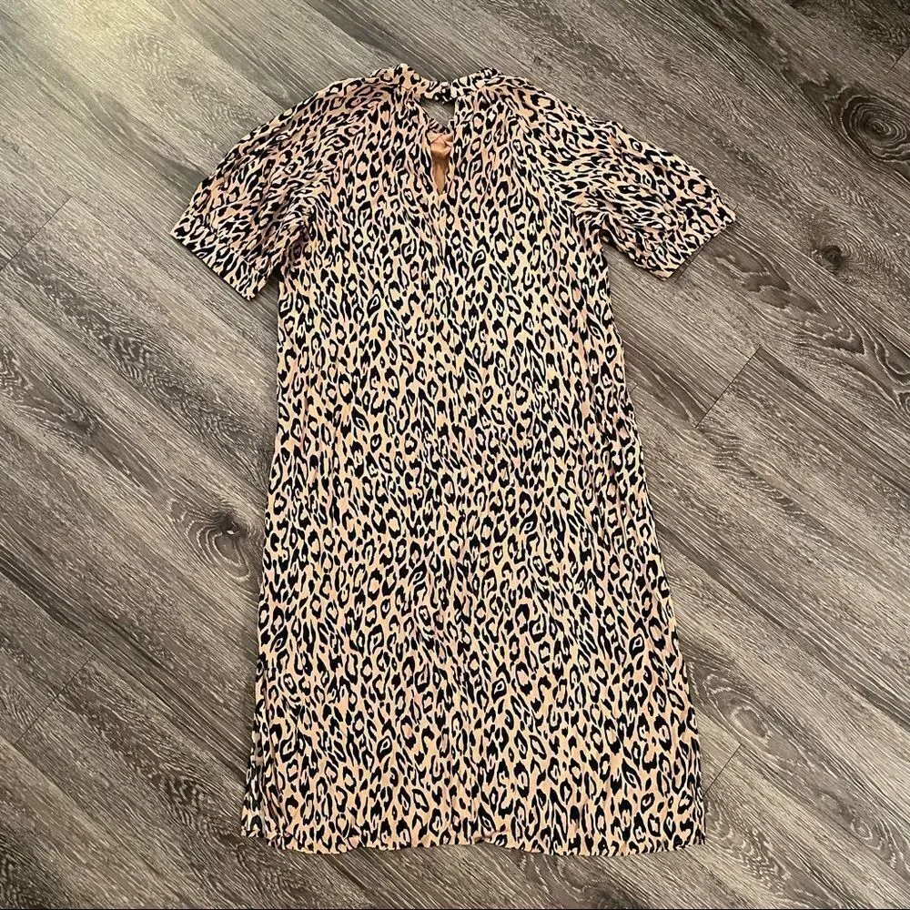Anthro McKenzie Mock Neck Tunic Dress - Picture 5 of 7